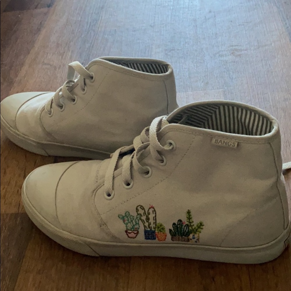 BANGS high top sneakers